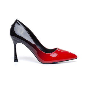 WOMEN′S SHOES 525144 RED/BLACK