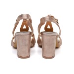 ДАМСКИ САНДАЛИ 558016 BRONZE