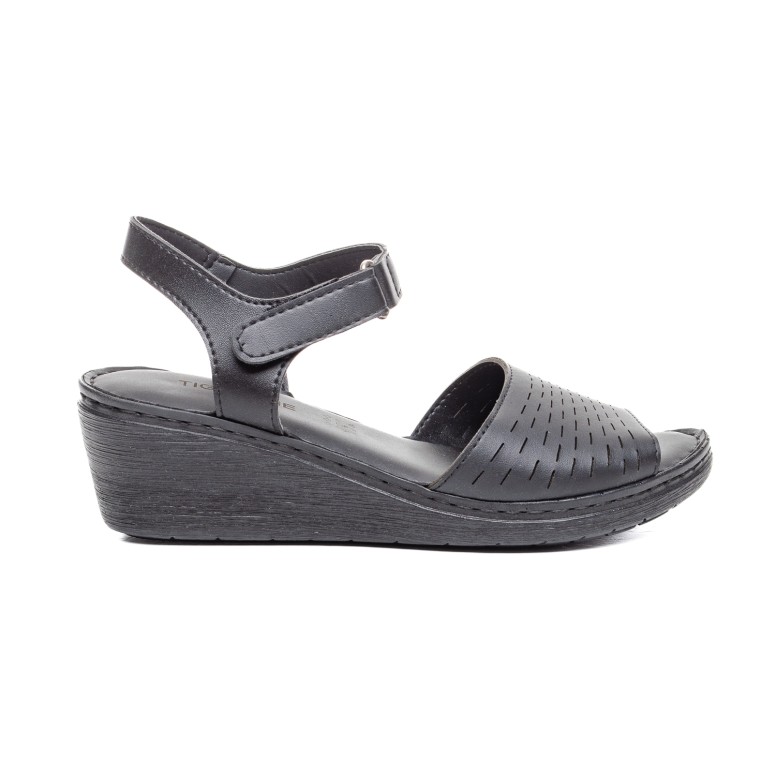ДАМСКИ САНДАЛИ 614020 BLACK