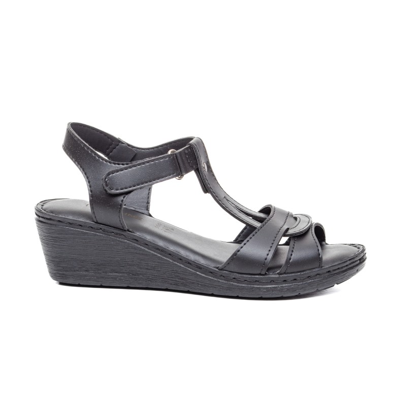 ДАМСКИ САНДАЛИ 614022 BLACK