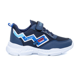 KIDS′ SPORT SHOES 678002 NAVY № 31/35