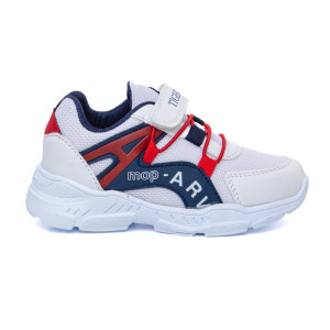 KIDS′ SPORT SHOES 678003 WHITE № 26/30