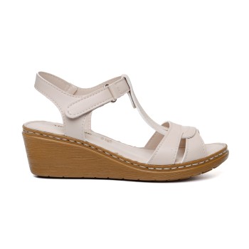 ДАМСКИ САНДАЛИ 614022 BEIGE