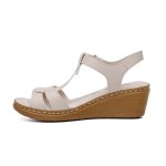 ДАМСКИ САНДАЛИ 614022 BEIGE
