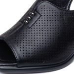 ДАМСКИ САНДАЛИ 028748 BLACK