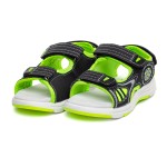 ДЕТСКИ САНДАЛИ 138285 BLACK/GREEN № 28/35