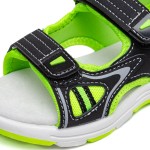 ДЕТСКИ САНДАЛИ 138285 BLACK/GREEN № 28/35