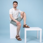 МЪЖКИ САНДАЛИ 059214 BROWN