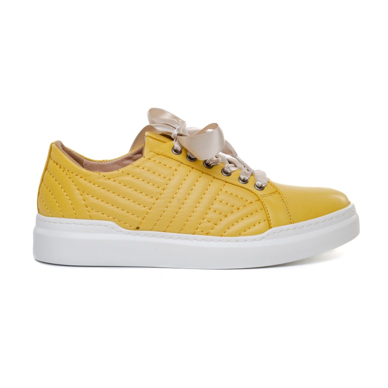 ДАМСКИ ОБУВКИ 610049 YELLOW