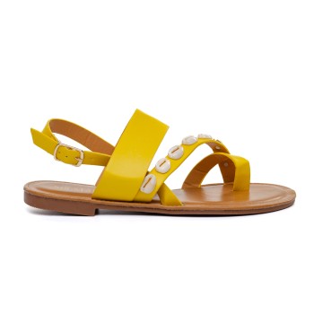 ДАМСКИ САНДАЛИ 525159 YELLOW