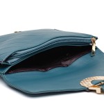 ДАМСКА ЧАНТА 556026 BLUE/GREEN
