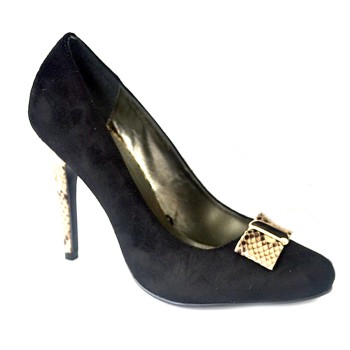 ДАМСКИ ОБУВКИ 14-46102 BLACK/BEIGE