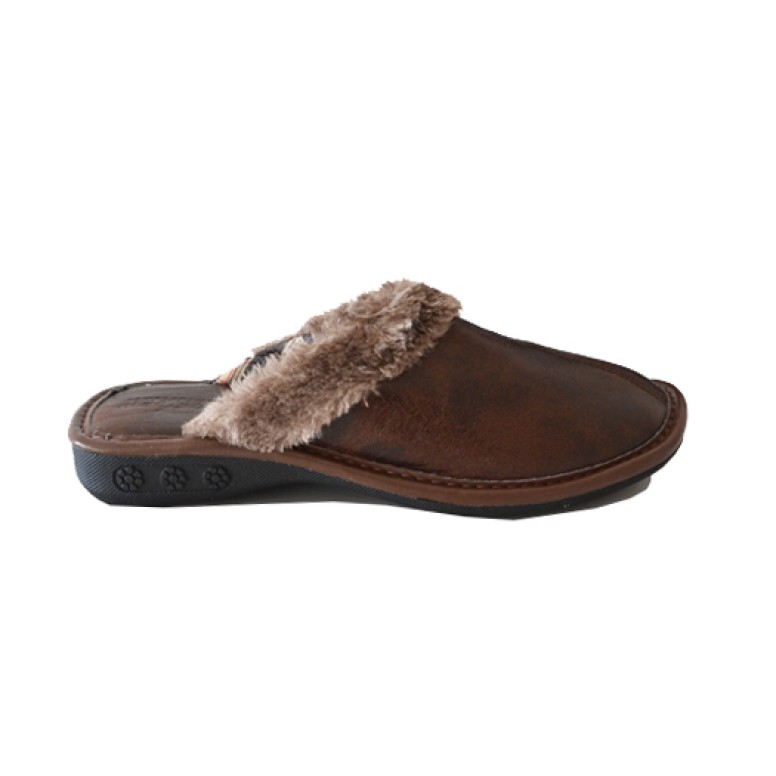 ДАМСКИ ПАНТОФИ 13-26168 DK.BROWN