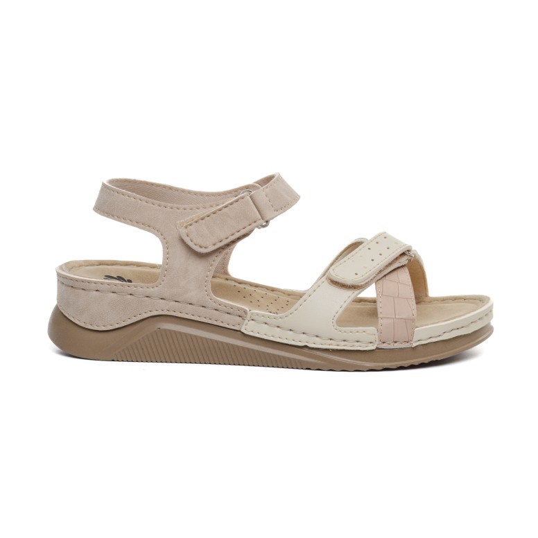 ДАМСКИ САНДАЛИ 154228 BEIGE