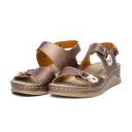 ДАМСКИ САНДАЛИ 154231 BROWN