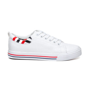 WOMEN`S CANVAS SHOES 163394 WHITE