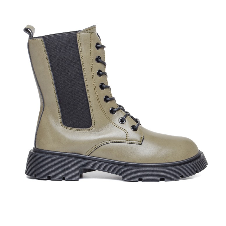 ДАМСКИ БОТИ 163403 GREEN