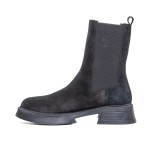 ДАМСКИ БОТИ 610066 BLACK SUEDE