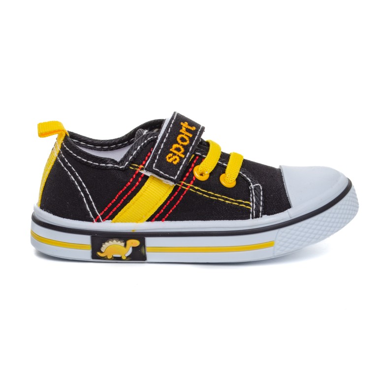 ДЕТСКИ ГУМЕНКИ 012233 BLACK/YELLOW № 19/24
