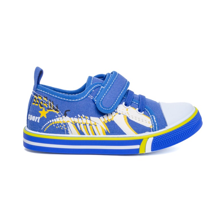 ДЕТСКИ ГУМЕНКИ 012234 ROYAL/YELLOW № 25/30