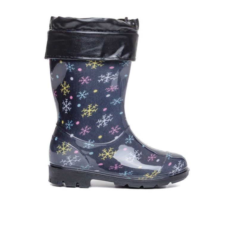 ДЕТСКИ БОТУШИ 419008 BLACK № 25/32