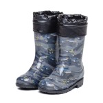 ДЕТСКИ БОТУШИ 419010 BLACK/GREY № 25/32