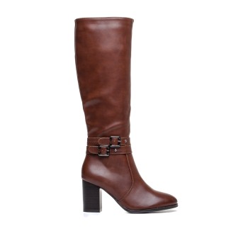 ДАМСКИ БОТУШИ 029306 BROWN