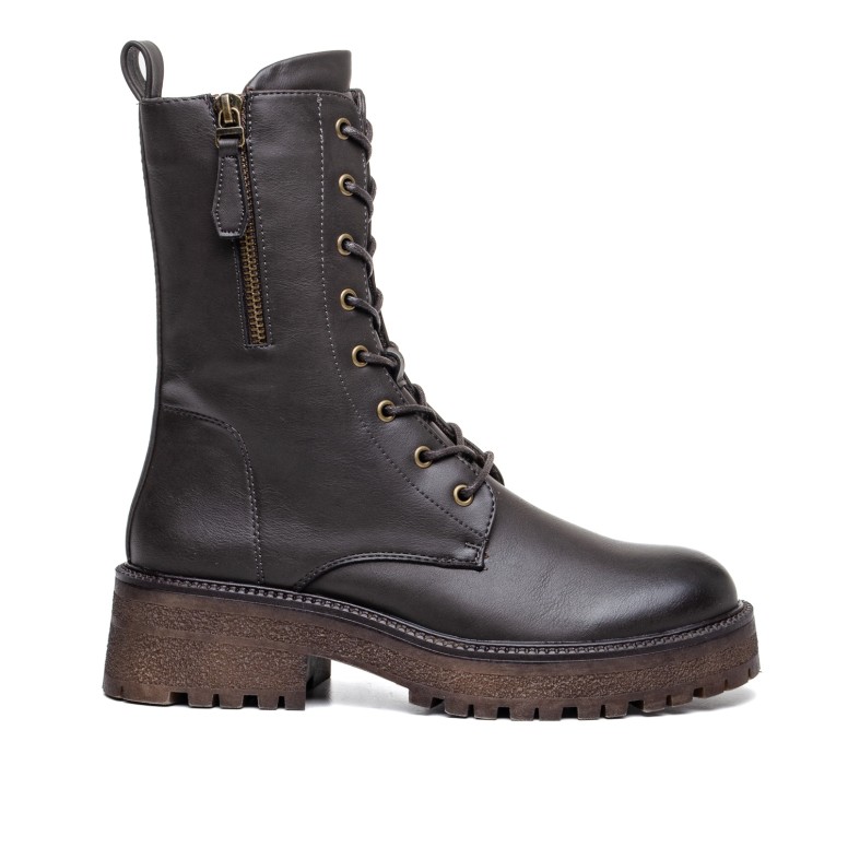 ДАМСКИ БОТИ 029308 BROWN