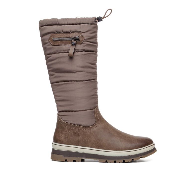 ДАМСКИ БОТУШИ 021166 TAUPE