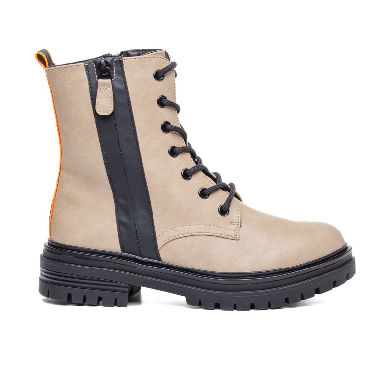 ДАМСКИ БОТИ 021177 BEIGE