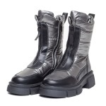 ДАМСКИ БОТИ 028782 GREY