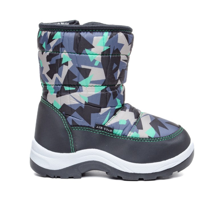 ДЕТСКИ БОТИ 138317 BLACK/GREEN BABY2 № 25/30