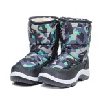 ДЕТСКИ БОТИ 138317 BLACK/GREEN BABY2 № 25/30