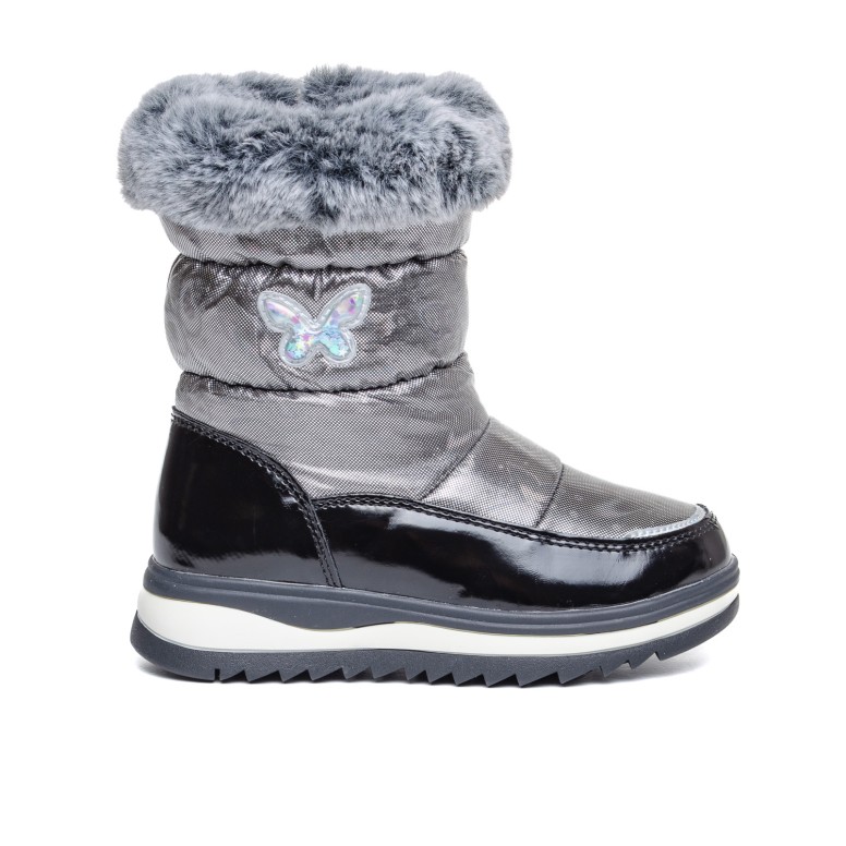 ДЕТСКИ БОТУШИ 026481 BLACK/SILVER № 27/32