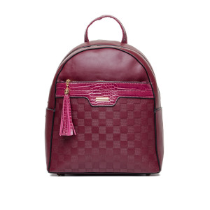 WOMAN′S BACKPACK 578111 BORDO