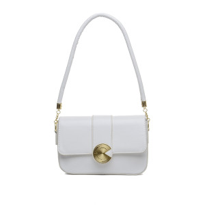 WOMAN′S HANDBAG 515038 WHITE