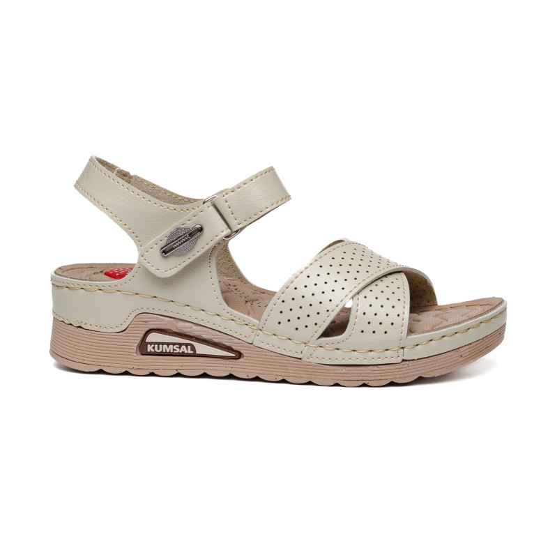 ДАМСКИ САНДАЛИ 693020 BEIGE