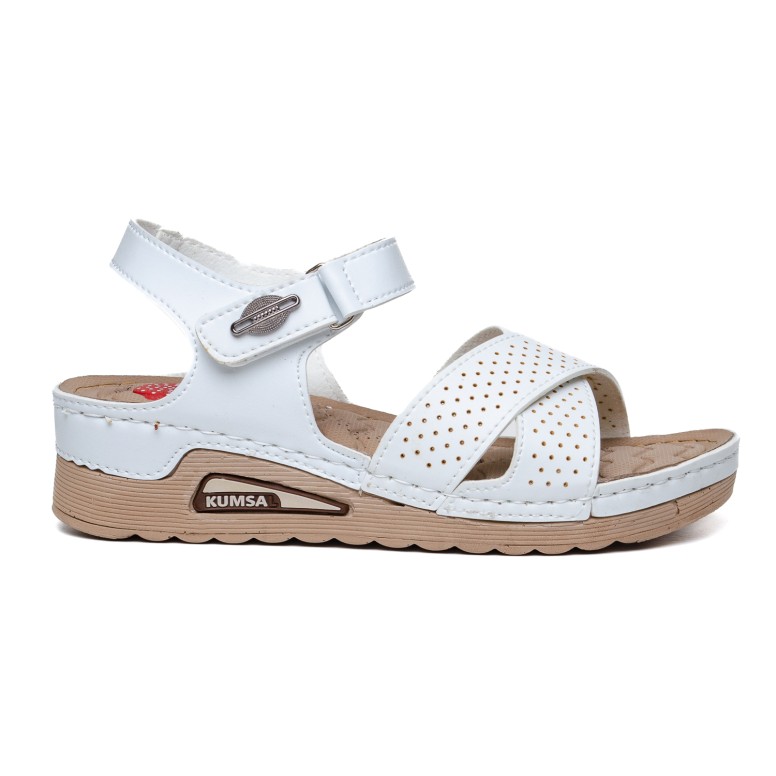 ДАМСКИ САНДАЛИ 693020 WHITE