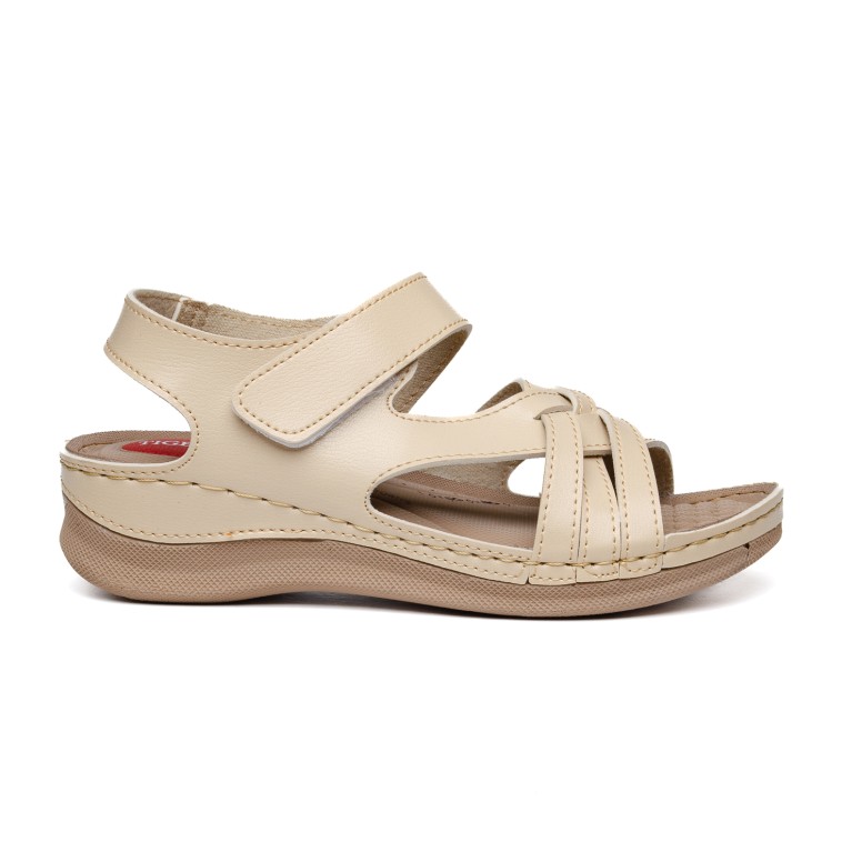 ДАМСКИ САНДАЛИ 693021 BEIGE