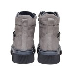 ДАМСКИ БОТИ 703028 NABUK GREY